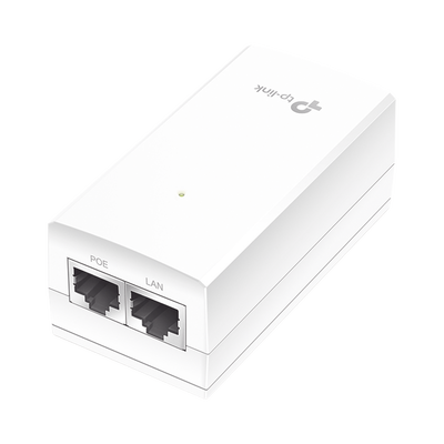 [TL-POE2412G] Inyector PoE Pasivo de 24V / 2 puerto 10/100/1000 Mbps / Plug and Play / Montaje en Pared