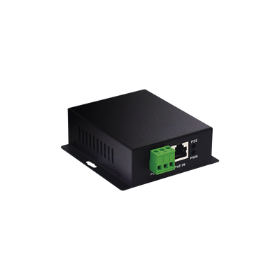 [WI-POE61-24V] Convertidor PoE Industrial / Entrada PoE 802.3 af/at / Salida PoE pasivo 24V / Conexión plug and play / Alcance de hasta 100 metros / Ideales para Enlaces Inalámbricos