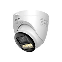 DAHUA DH-HAC-HDW1500TQN-IL-T - Cámara Domo 5MP/ Mic Integrado y Audio Bidirec/ Iluminación Dual Mediante IR y Luz Calida/ Hasta 40 Mts de Iluminación/ Lente de 2.8mm Apertura Hasta 111°/ 3DNR Para Red