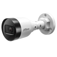 DAHUA DH-IPC-HFW1431S1-A-S6 - Cámara IP Bullet de 4 Megapíxeles lente de 2.8 mm con ángulo de visión de 104 grados, IR de 30 m, compresión H.265+, micrófono integrado, PoE, WDR real y clasificación IP