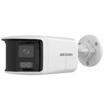 [DS-2CD1T63G2P-LIUF/SL] [PROTECCIÓN ACTIVA] Bala IP 6 Megapixel / 2 Lentes de Lente 2.8 mm (Imagen Panorámica 180°) / 30 mts IR / Exterior IP67 / Luz Intermitente y Alerta de Audio / Audio Bidireccional / ACUSENSE / WDR 120 dB / Micro SD