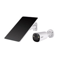 DAHUA DH-KIT/BF4CP-4G-XL/M0508- Kit cámara bullet 4G con panel solar con batería incluida/ 4 Megapíxeles/AOV (Always-On Video)/ 122.5°/ Alarma de Luz y Sonido/ Audio Bidireccional/ Detección de humano