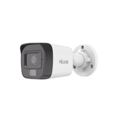 [IPC-B140HA-LUC] [Dual Light] Bala IP 4 Megapixel / Lente 2.8 mm / Ángulo de visión 104° / 20 mts IR + 15 mts Luz Blanca / Micrófono Integrado / ACUSENSE Lite / Exterior IP67 / H.265+ / PoE / ONVIF / dWDR