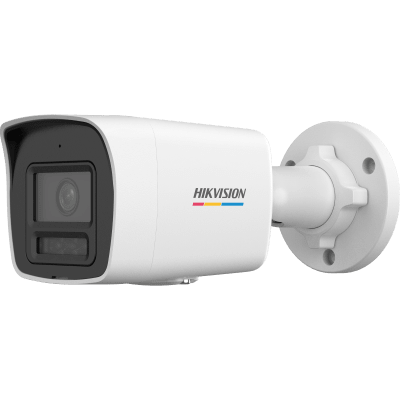 [DS-2CD1067G3-LIUF] [ColorVu 3.0 + MD 3.0] Bala IP 6 Megapixel / Lente 2.8 mm / 30 mts IR + 30 mts Luz Blanca / Micrófono Integrado / ACUSENSE Lite / Exterior IP67 / WDR 120 dB / PoE / Micro SD 