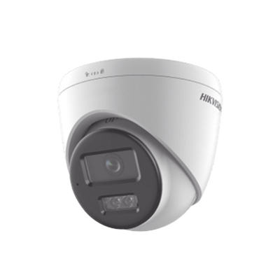 [DS-2CD1363G2-LIU(F)] [Dual Light] Turret IP 6 Megapixel / Lente 2.8 mm / 30 mts IR + 30 mts Luz Blanca / Micrófono Integrado / ACUSENSE Lite / Exterior IP67 / H.265 / PoE / ONVIF / Micro SD