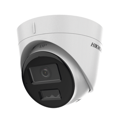 [DS-2CD1323G2-LIUF] [Dual Light] Turret IP 2 Megapixel / Lente 2.8 mm / 30 mts IR + 30 mts Luz Blanca / Micrófono Integrado / ACUSENSE Lite / Exterior IP67 / H.265 / PoE / ONVIF / Micro SD