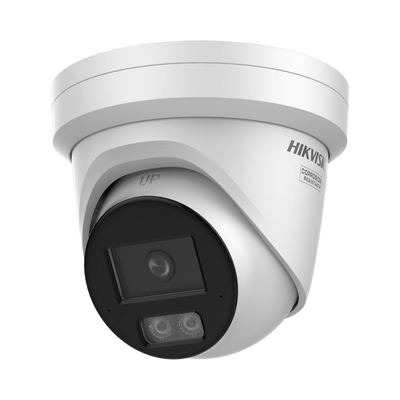 [Dual Light + ColorVu 3.0 + HikAI] Turret IP 8 Megapixel / Lente 2.8 mm / 30 mts IR + Luz Blanca / 2 Microfonos Integrados / Exterior IP67 / WDR 130 dB / ACUSENSE 3.0 / Metal / NEMA 4X / ACUSEARCH