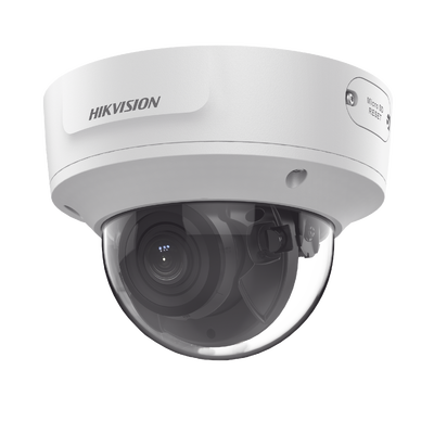 [DS-2CD2723G2-IZS] Domo IP 2 Megapixel / Lente Mot. 2.8 a 12 mm / 40 mts IR EXIR /Exterior IP67 / IK10 / WDR 120 dB / PoE / ACUSENSE (Evita Falsas Alarmas) / Entrada y Salida de Audio y Alarma / MicroSD / ONVIF / ACUSEARCH