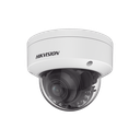 [Dual Light + ColorVu] Domo IP 4 Megapixel / Lente 3.6 - 9 mm / 40 mts IR + 40 mts Luz Blanca / WDR 130 dB / Exterior IP67 / IK10 / Captura Facial / ACUSENSE / MicroSD