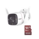 Kit de Cámara IP Wi-Fi / Incluye 1 Pieza Modelo TAPO-C320WS  /  Utiliza La App Tapo / 1 Memoria Micro SD Modelo Mod  HS-TF-E1/64G