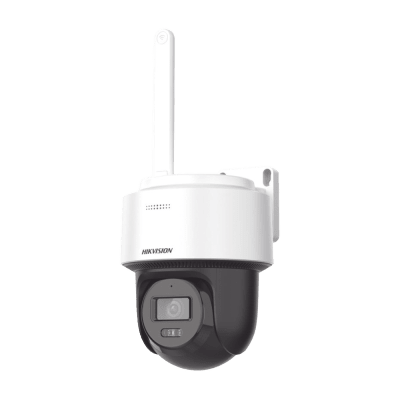 [DS-2DE2C400MWG-4G] [FlexVu]  Domo PT IP 4 Megapixel / Lente 4 mm  / Dual Light (30 mts IR + 30 mts Luz Blanca) / ACUSENSE / Autoseguimiento en Humanos / IP66 / Micrófono y Bocina Integrado (Audio de Dos Vías) / Micro SD / Incluye Montaje de Pared o Techo 