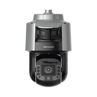 [DS-2SF8C425MXG1-ELW/26(F0)] [TandemVu] Domo PTZ IP 4 Megapixel con Cámara Panoramica 180º de 6 Megapixel / 25X Zoom / 300 mts IR y 30 mts Luz Blanca / IP67 / IK10  / Autoseguimiento / Wiper / Deep learning / Entrada-Salida de Audio y Alarma / Ultra Baja Iluminació