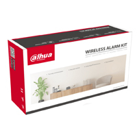 DAHUA DHI-ART-ARC3000H-03-FW2 - Kit de alarma inalámbrico, Conexión: Wifi, ethernet y 4G, Incluye: HUB 1.0, sensor de movimiento PIR, contacto magnético y control remoto, App DMSS, Frecuencia 433 MHz,
