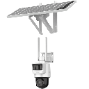 Kit Solar IP All in One / Doble Detección (Radar + PIR) / PT IP 4 Megapixel / Lente 2.8 mm / Panel Solar / Batería de Respaldo de Litio 90Wh (Hasta 2 días) / Conexión 4G / Audio de Dos Vías / Accesorios de Inst. / Direc