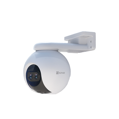 PT IP 2 Megapíxel / Lente Dual (2.8 mm y 12 mm) / Wi-Fi / Detección Humana / Visión Nocturna en Color / Cobertura Visual 360° / Notificación Push / Ranura para Memoria 512 GB