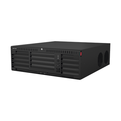 [DS-9632NI-M16] [Doble Poder de Decodificación] NVR 32 Megapixel (8K) / 32 Canales IP / AcuSense / ANPR / Conteo de Personas / Heat Map / 16 Bahías de Disco Duro / Soporta RAID con Hot Swap / 2 HDMI en 8K / Soporta POS / Alarmas I/O / Smart Search