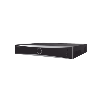 [IDS-7732NXI-M4/16P/X] NVR 32 Megapixel (8K) / Reconocimiento Facial (Base de Datos) / 32 Canales IP / 4 Bahías de Disco Duro / 16 Puertos PoE+ / HDMI en 8K / ACUSENSE / Soporta POS / AcuSearch
