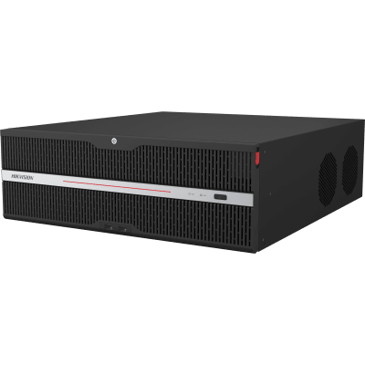 [DS-96128NXI-S16R] [Doble Poder de Decodificación] NVR 32 Megapixel (8K) / 128 Canales IP / AcuSense / ANPR / Conteo de Personas / 16 Bahías de Disco Duro / 2 Tarjetas de Red / Soporta RAID con Hot Swap / 2 HDMI en 8K / POS / Alarmas I/O  / Smart Search