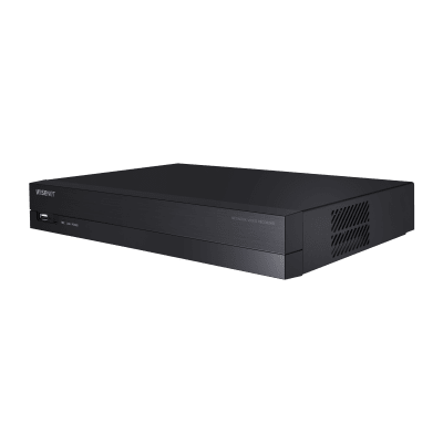[ARN-410S-2TB] NVR 8 Megapíxel / 4 canales / H.265 / P2P Wisenet / 4 puertos PoE 