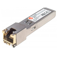 INTELLINET 523882 -Módulo transceptor SFP Gigabit RJ45 de cobre, puerto 1000Base-T (RJ45), 100 m (328 ft)