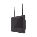 NVR 4 Megapixel / Pantalla LCD 11.6" / 4 canales IP / 1 Bahía de Disco Duro / 2 Antenas Wi-Fi / Salida de Vídeo Full HD