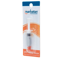 MANHATTAN 701662 Pasta Térmica para CPU 1.5 g Dispensador de jeringa con tapa, para una precisa y fácil aplicación