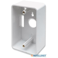 INTELLINET 517874 Caja para pared Conexión sencilla, 4.8 cm de profundidad, blanco Conexión sencilla, 4.8 cm de profundidad, blanco