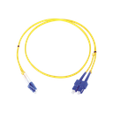 TCE - LP-FO-6060B - Jumper LC-SC Monomodo / UPC / Duplex 2 mm / 1 metro / Amarillo #FO