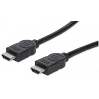 MANHATTAN 323222 - Cable HDMI de Alta Velocidad con Canal Ethernet 1.4 M-M 3.0M+Ethernet
