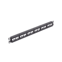 Panel de Parcheo Modular Mini-Com (Sin Conectores), Plano, Sin Blindaje, de 24 Puertos, 1UR