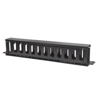 INTELLINET 714679 - Organizador Horizontal /19" / 1U / Plástico / 8cm