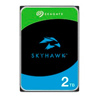 SEAGATE ST2000VX017 - Disco duro de 2TB / SkyHawk / 6Gbit/s / 3.5" / SATA III / 5400RPM/ 256 CACHE / Recomendado para videovigilancia /