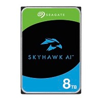 SEAGATE ST8000VE001 - Disco duro de 8 TB SKYHAWK, 7200 RPM, SATA3 6GB/s, 64 MB, recomendado para videovigilancia