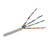 SAXXON OUTP6CCA305BC - Cable UTP CCA / Categoria 6 / Color blanco / Interior / 305 Mts / Redes / Video / 4 Pares