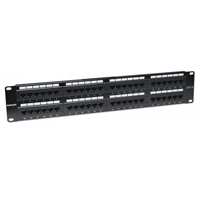 INTELLINET 560283 - Panel de parche Cat6 de 48 puertos, UTP, 2U