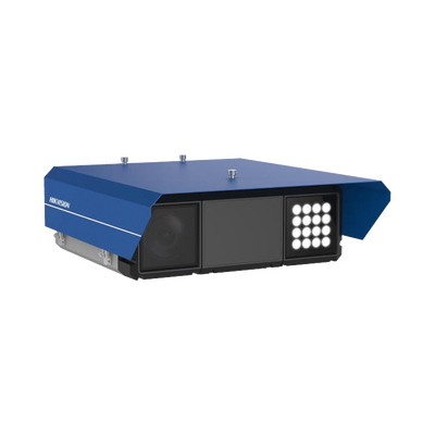 Cámara de Tráfico ANPR de 9 MP/ Integración de Radar y Luz Suplementaria / Análisis de Violaciones de Tráfico / Montaje Lateral / Protección IP66 IK10