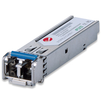 INTELLINET 545006 - Módulo transceptor SFP Gigabit de fibra óptica, con puerto LC, multimodo 1000Base-SX, y alcance de hasta 550 m