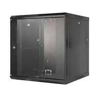 INTELLINET - 711906 - Gabinete mural de 19", 12U, Ensamblado / 12U, 450 mm de profundidad, Ensamblado, negro