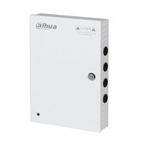 DAHUA DH-PFM342-9CH - Fuente de Poder de 12 Vcc 10 Amper/ Con Distribuidor para 9 Camaras/ Indicadores Led por Canal/ Voltaje de Entrada de 90 Vca-264V/ Fusibles Intercambiables/ Gabinete Metalico con