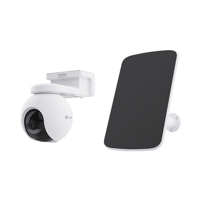 Kit de Cámara de Batería Recargable 10400mAh y Panel Solar / Wi-Fi  / Incluye 1 pieza de CS-CB8 y 1 Pieza de Panel Solar