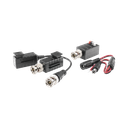 Kit de TRANSCEPTORES DE VIDEO DE LARGO ALCANCE / 320 Metros / Resolución 720P y 1080P / Cat 5e/6 / Compatible con cámaras HD-TVI/CVI/AHD/CVBS / Alimente solo el Receptor / Protección Interconstruida contra sobretensión.