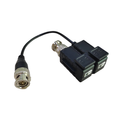 [LLT-V506] Kit de Transceptores (Baluns) con Terminal PUSH SUPERIOR, Resolución 5MP , Cable flexible COAXIAL Blindado / COAXITRON / AUDIO POR COAXITRON / Menu OSD /Conector 100% COBRE / protección TVS, Calidad PREMIUM