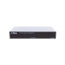 (SOLO RECEPTOR) TRANSCEPTOR ACTIVO DE 16 CANALES / VIDEO+PODER en un solo Cable UTP / 150 metros en 4K, 200 metros en 5 MP/ Envía 36 Vcc y Recibe 12 Vcc / TODO INCLUIDO PARA RACK / HD-TVI/CVI/AHD/CVBS / SIN RUIDO / INSTALACIÓN LIMPIA.