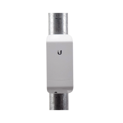 UBIQUITI NANOSTATION LOCOM2 - Radio con antena integrada Airmax 2.4GHz para uso en exteriores con tecnología MIMO. Cuenta con un panel de antena de 8 dBi y una potencia de transmisión de 23 dBm, ofrec