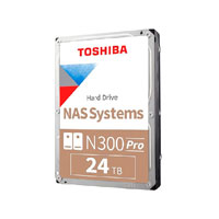 [HDWG82EXZSTB] TOSHIBA HDWG82EXZSTB - DD INTERNO 24TB NAS TOSHIBA N300 PRO/SATA 6.0 GBITS/3.5/CMR/7200 RPM/VELOCIDAD DE TRANSFERENCIA 281M