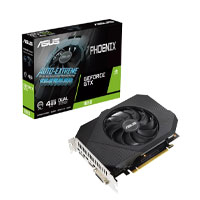 ASUS OEM PH-GTX1650-4GD6-P-V2 - TARJETA DE VIDEO ASUS NVIDIA GTX1650 /PCIE X16 3.0 /4GB GDDR6 /HDMI /DP /DVI /ESTANDAR /GAMA MEDIA
