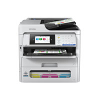 EPSON C11CK19301 - MULTIFUNCIONAL EPSON WORKFORCE PRO EM-8C00, PPM 34 NEGRO/COLOR, INYECCION DE TINTA, USB, WIFI, RED,