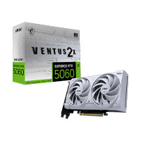 MSI OEM GEFORCE RTX 5060 8G VENTUS 2X OC WHITE - TARJETA DE VIDEO MSI GEFIORCE RTX 5060 8G VENTUS 2X OC WHITE PCIE4 X 8/8GB/GDDR6/ESTANDAR/1HDMI/1XDP