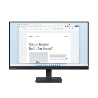LENOVO 68C2KAC1LA - MONITOR LENOVO L24-4E / 24 PULGADAS 1920X1080 / PANEL IPS / 4MS 100HZ 99% SRGB / HDMI(1) VGA(1) / CO