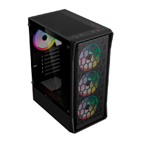 BALAM RUSH BR-943963 - GABINETE GAMER BALAM RUSH DRAGONFLY HEX GM560 / MEDIA TORRE / ATX, MICRO-ATX, MINI ITX / INCLUYE 4 V